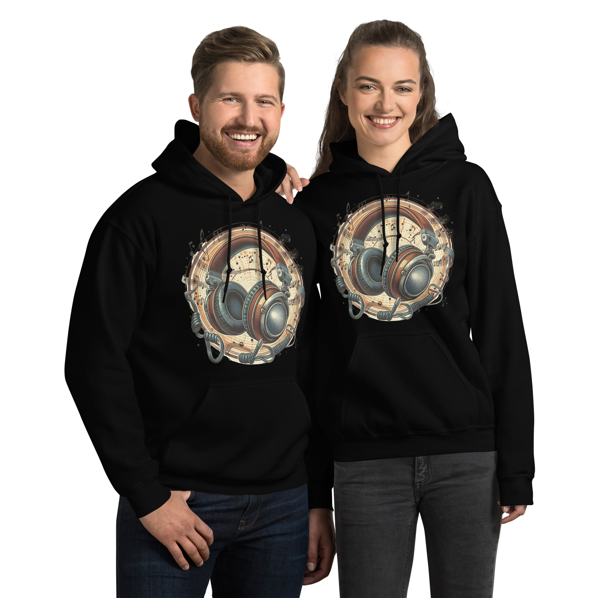 Unisex Hoodie (Head-Phone)