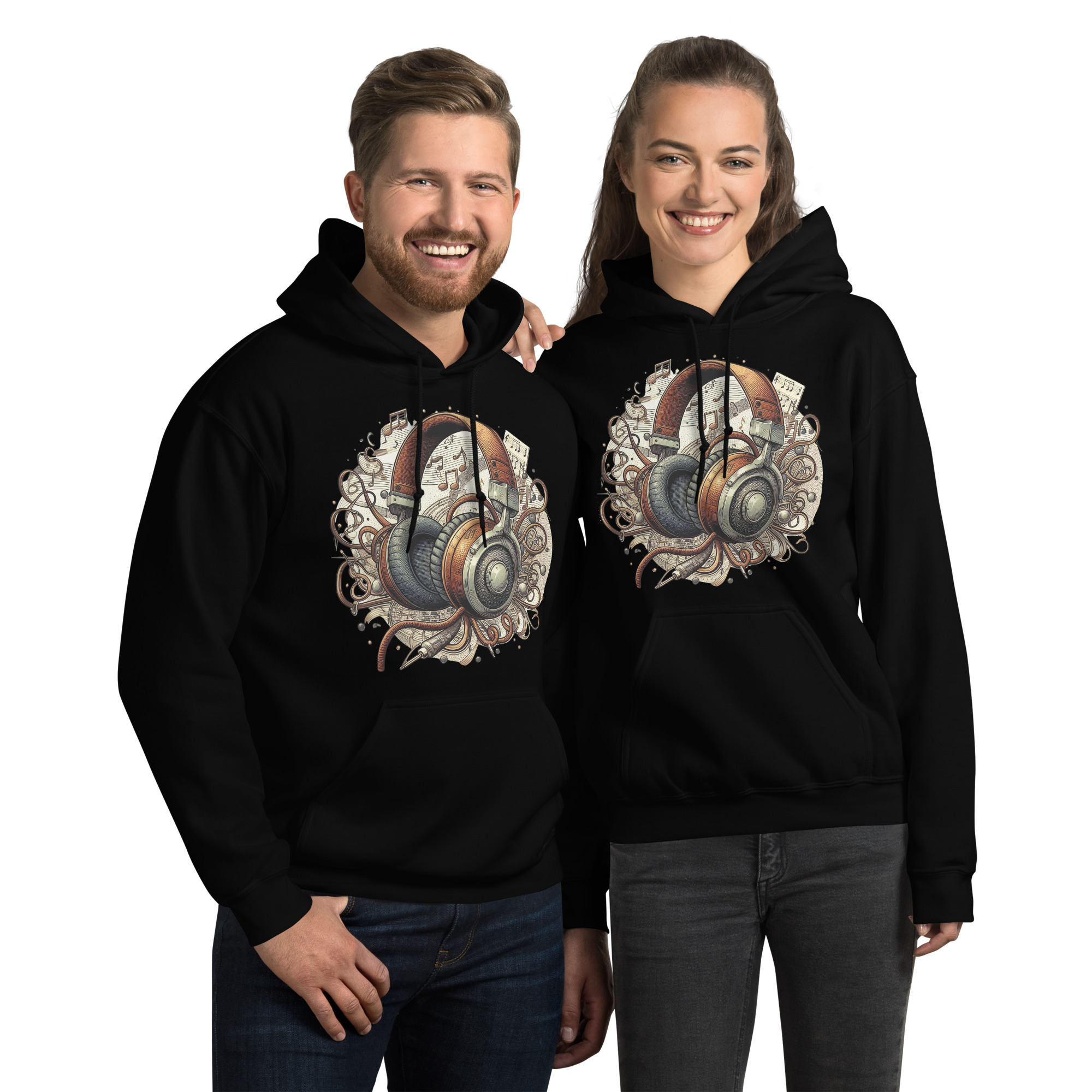 Unisex Hoodie (Head-Phone)