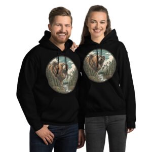 Unisex Hoodie (Wolf-Power)