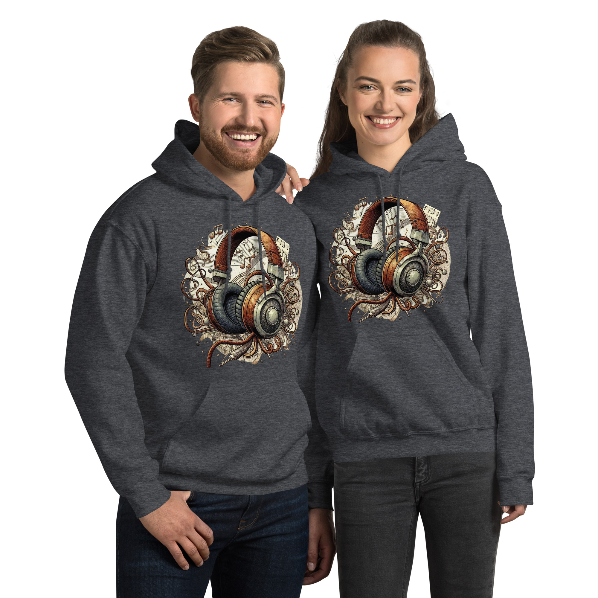 Unisex Hoodie (Head-Phone)