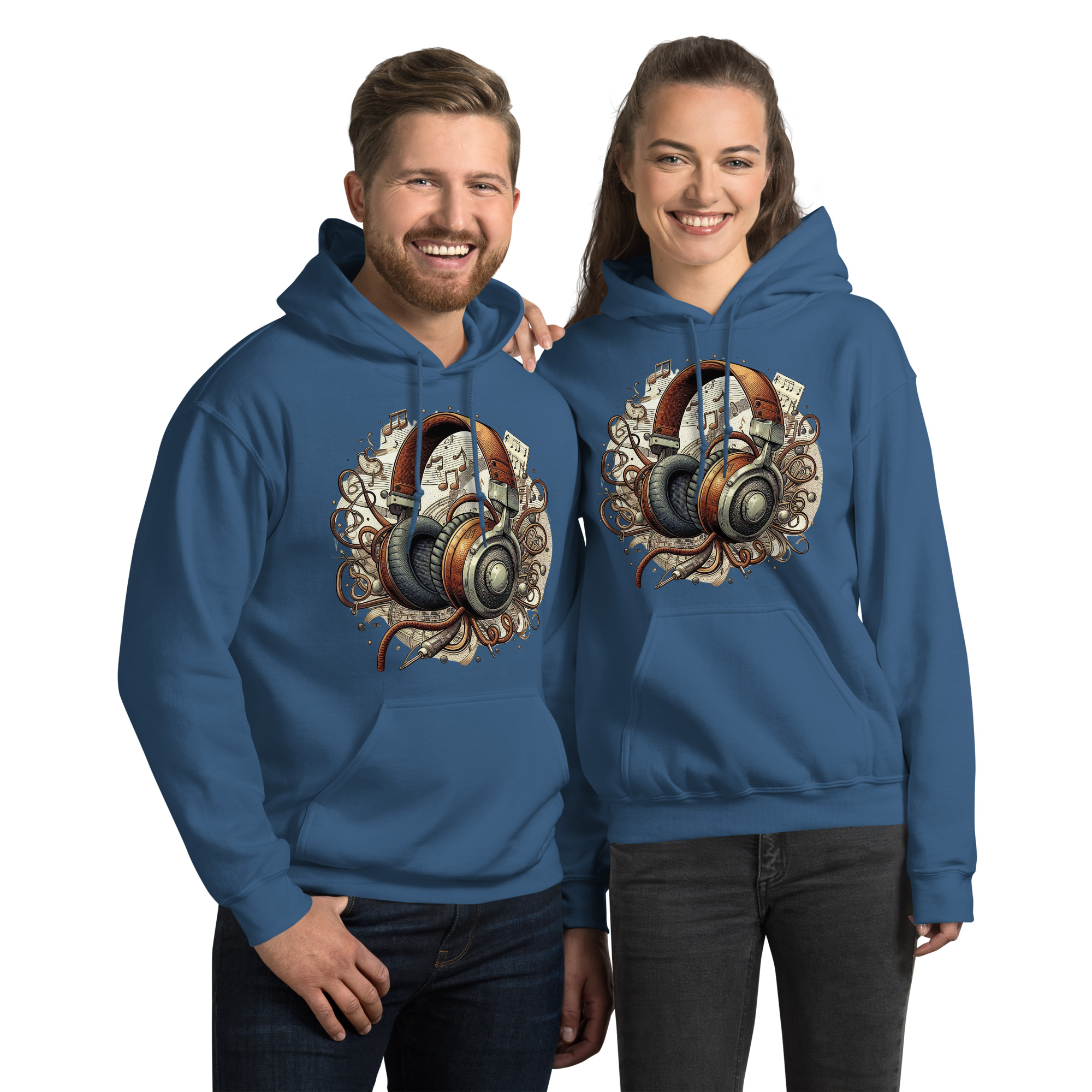 Unisex Hoodie (Head-Phone)