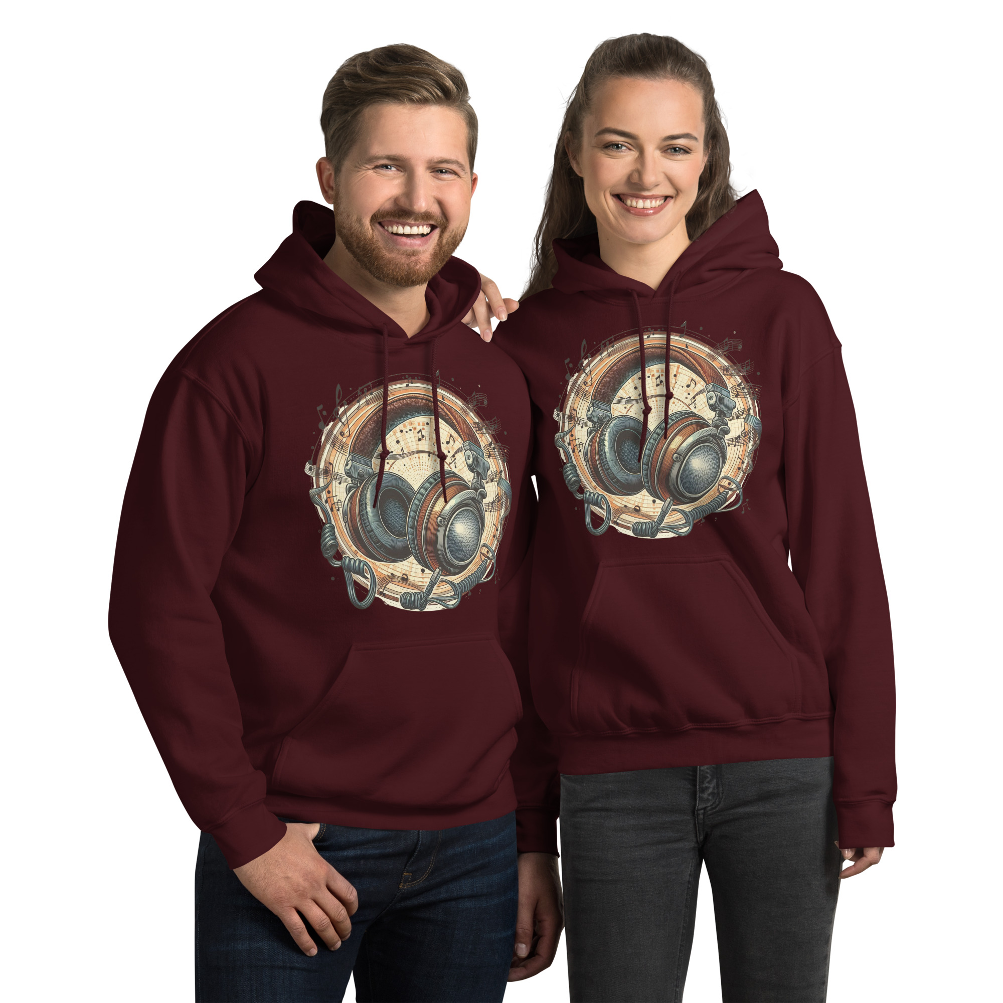 Unisex Hoodie (Head-Phone)