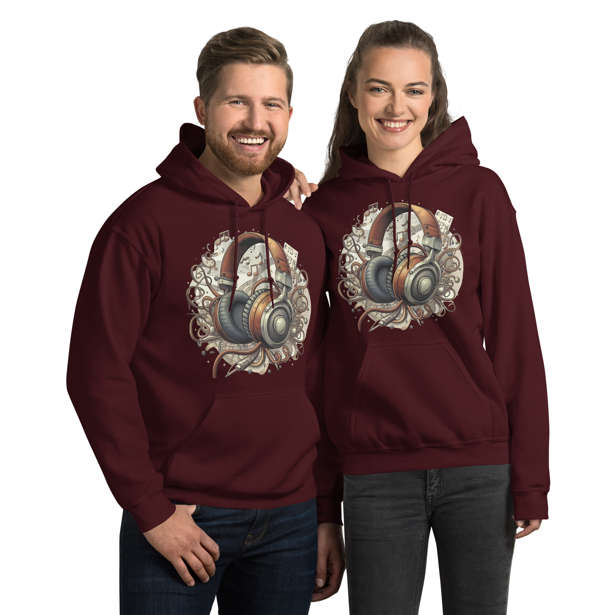 Unisex Hoodie (Head-Phone)