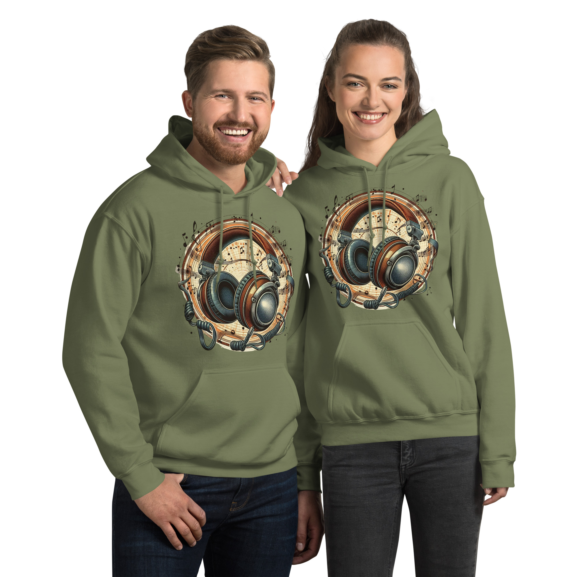 Unisex Hoodie (Head-Phone)