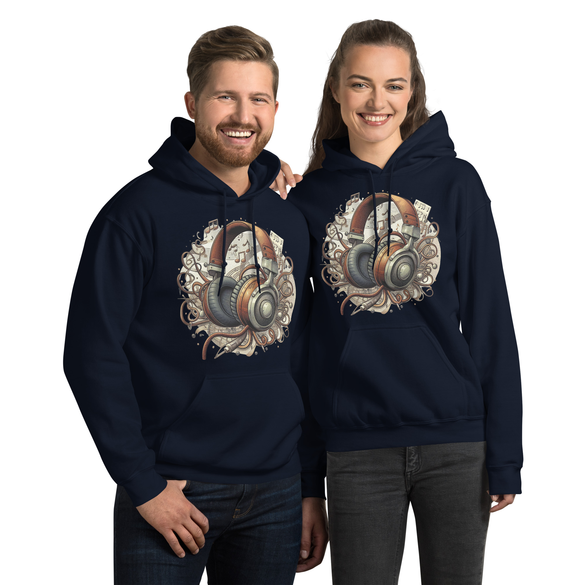 Unisex Hoodie (Head-Phone)