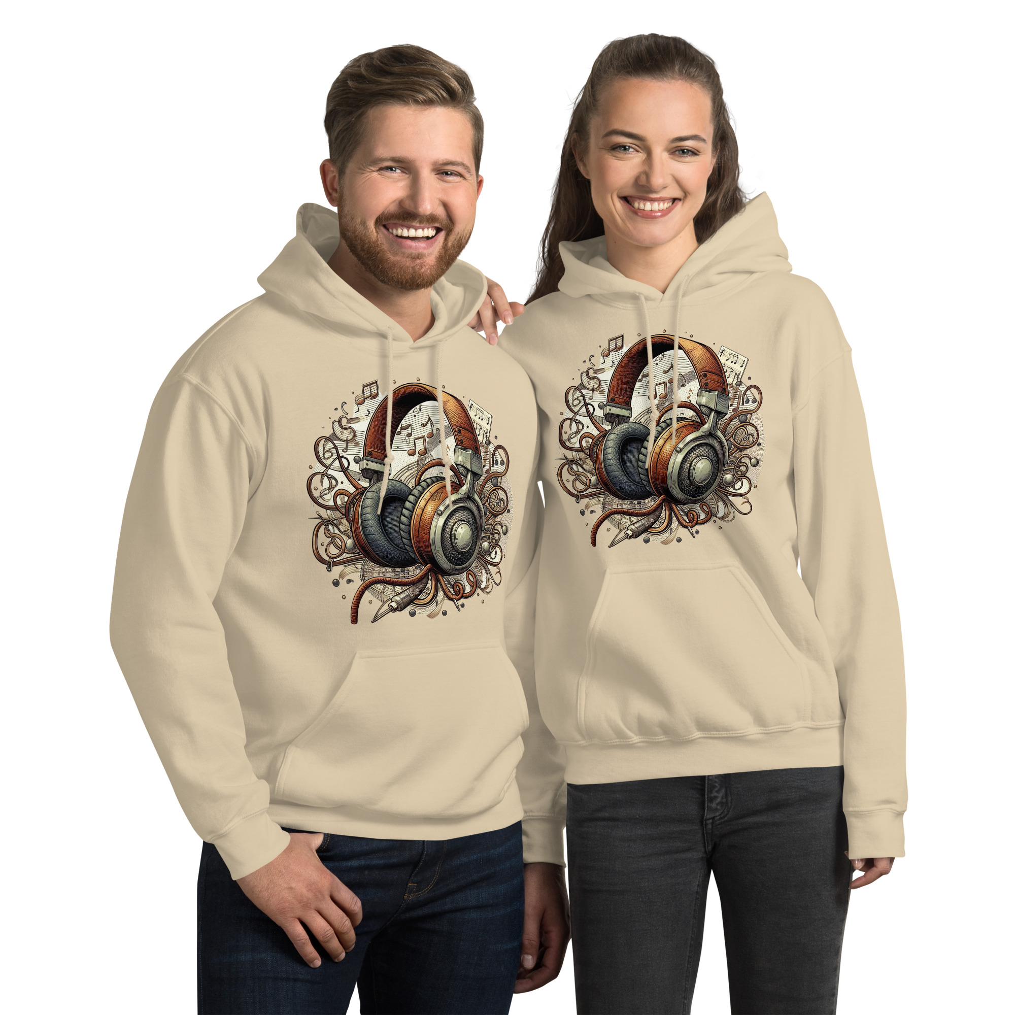 Unisex Hoodie (Head-Phone)