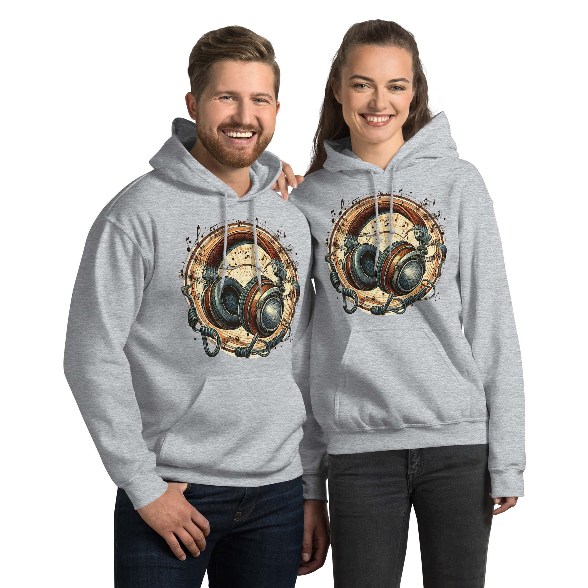 Unisex Hoodie (Head-Phone)