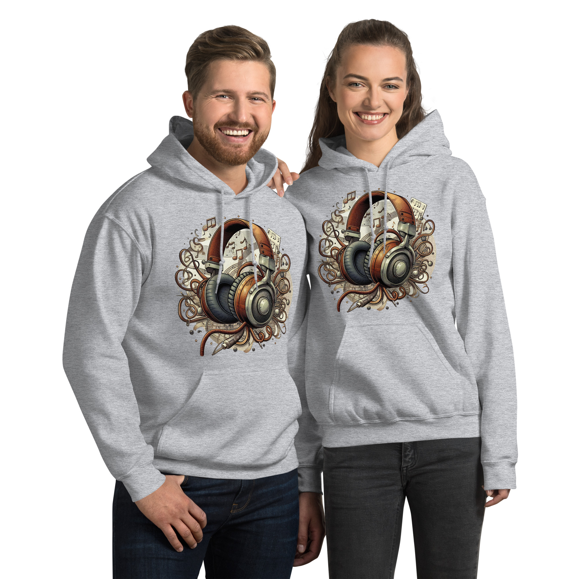 Unisex Hoodie (Head-Phone)