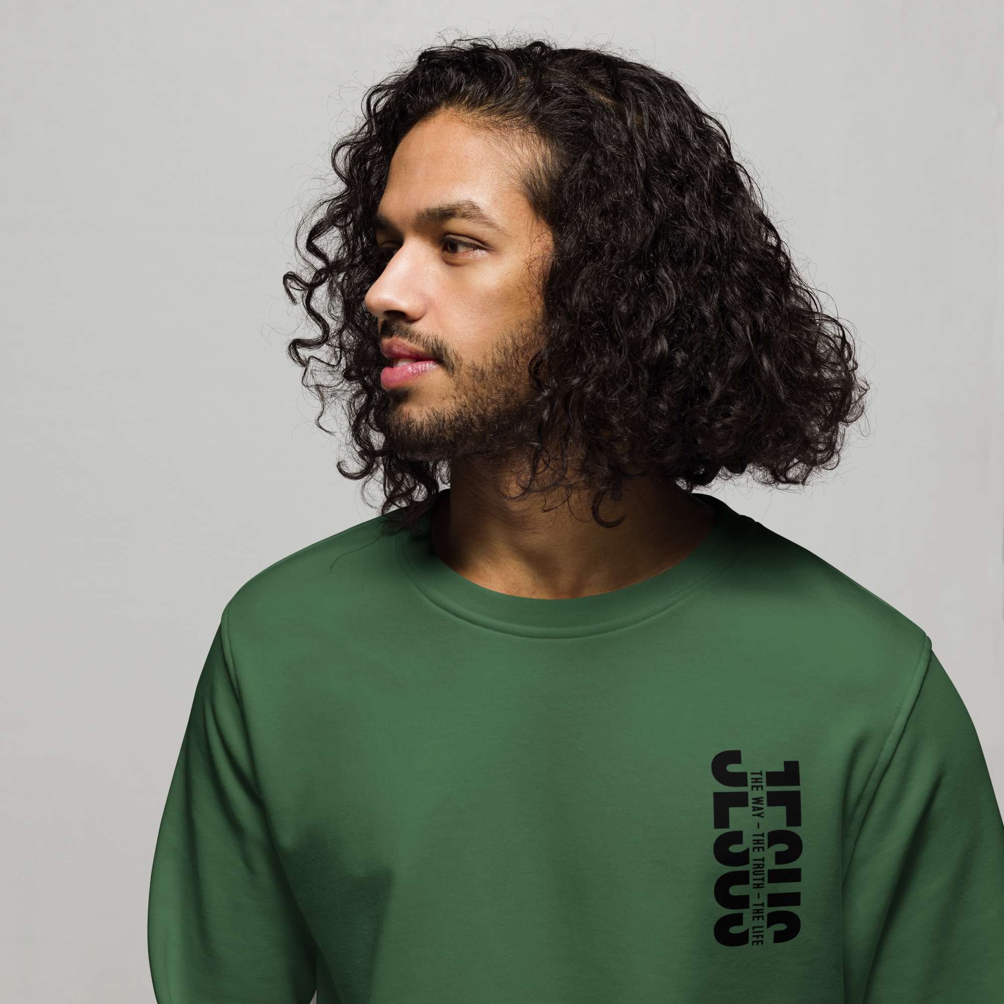 Organic sweatshirt (JESUS)