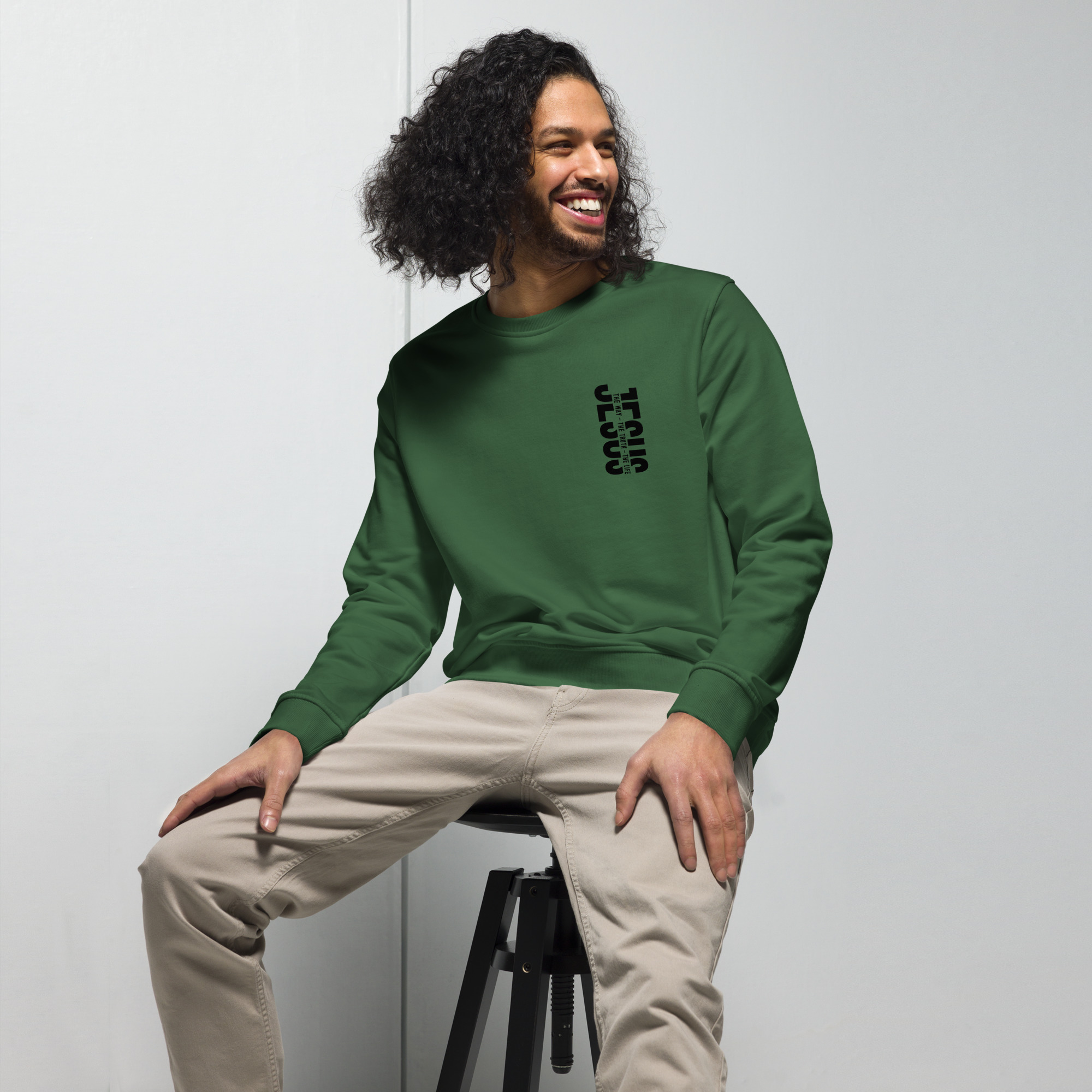 Organic sweatshirt (JESUS)