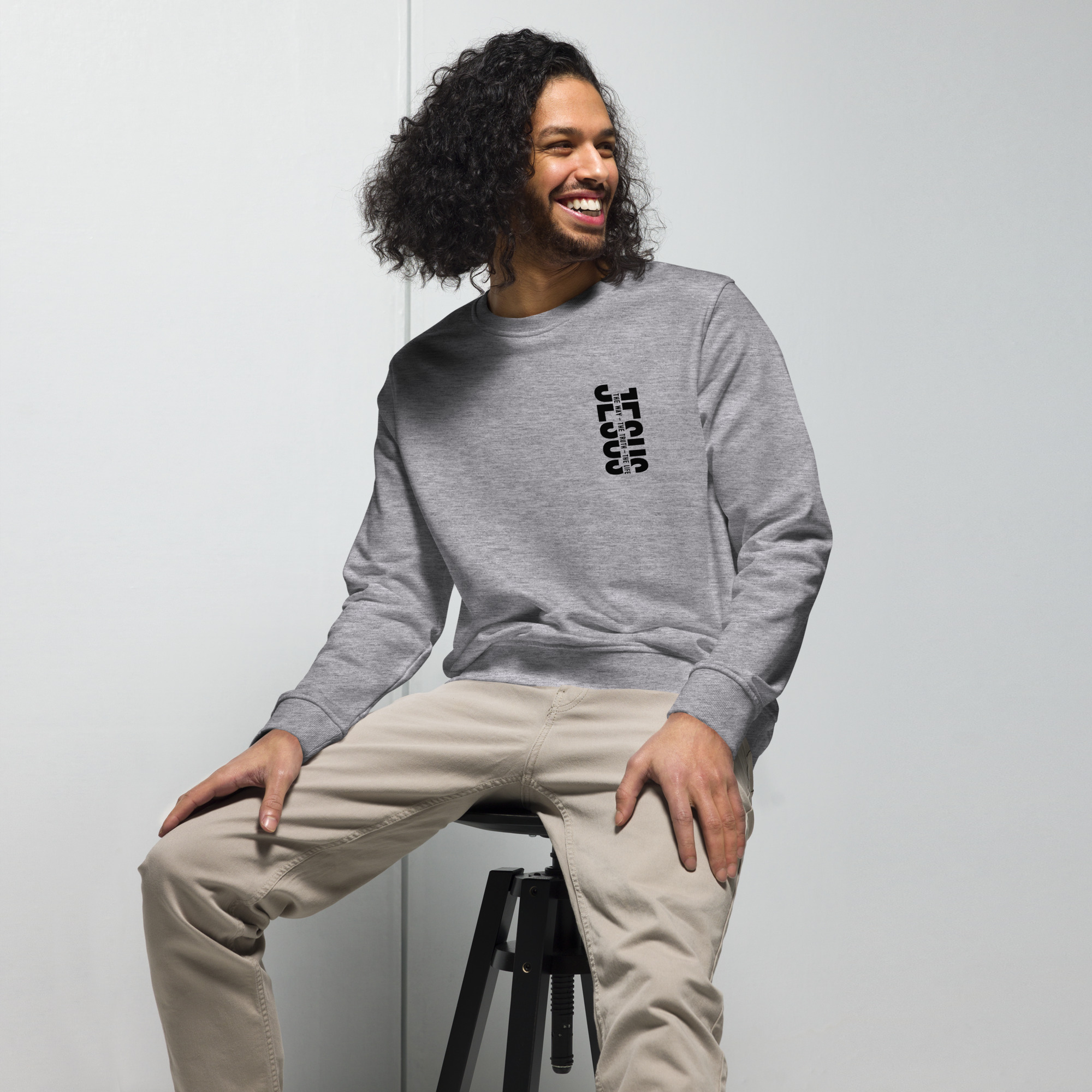 Organic sweatshirt (JESUS)