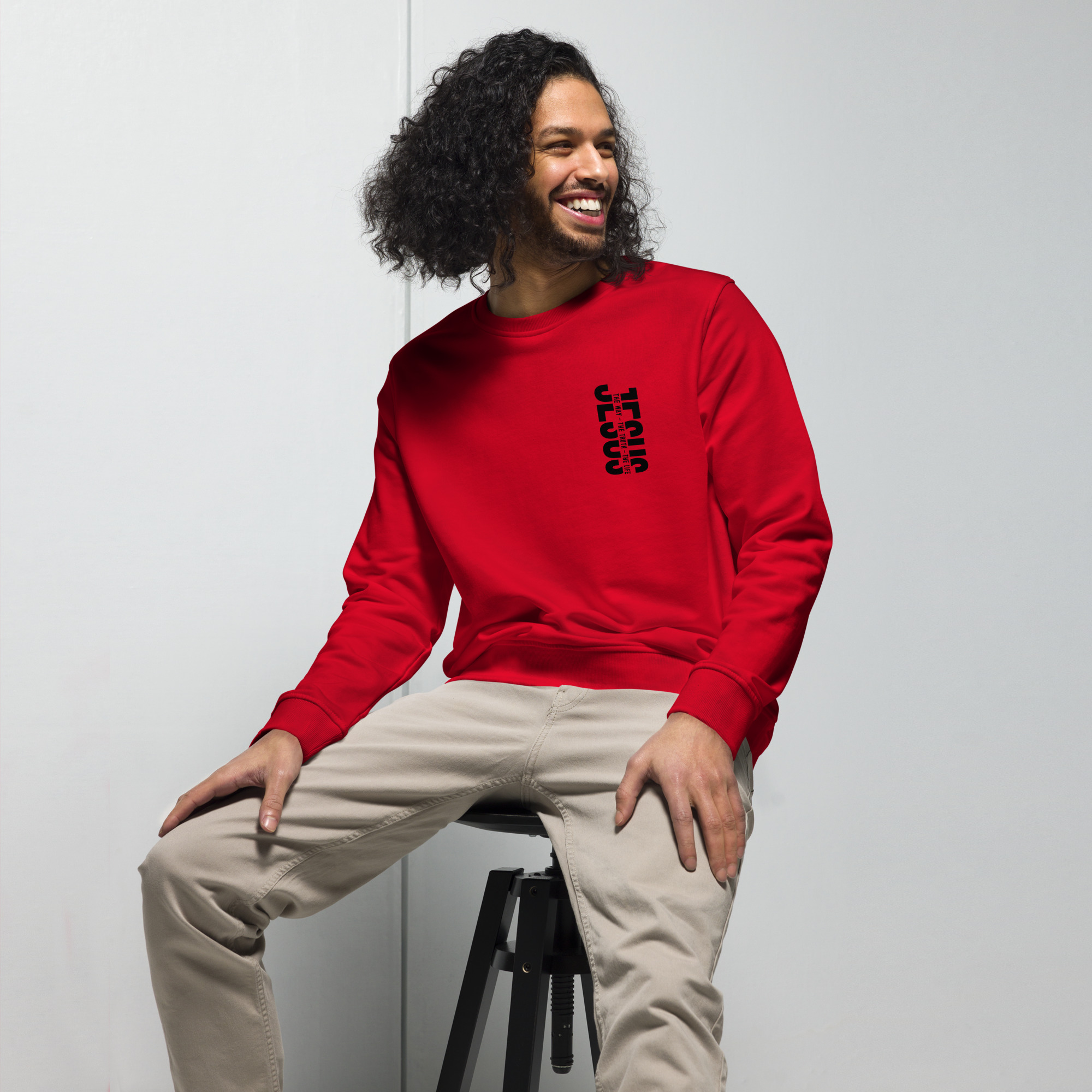Organic sweatshirt (JESUS)