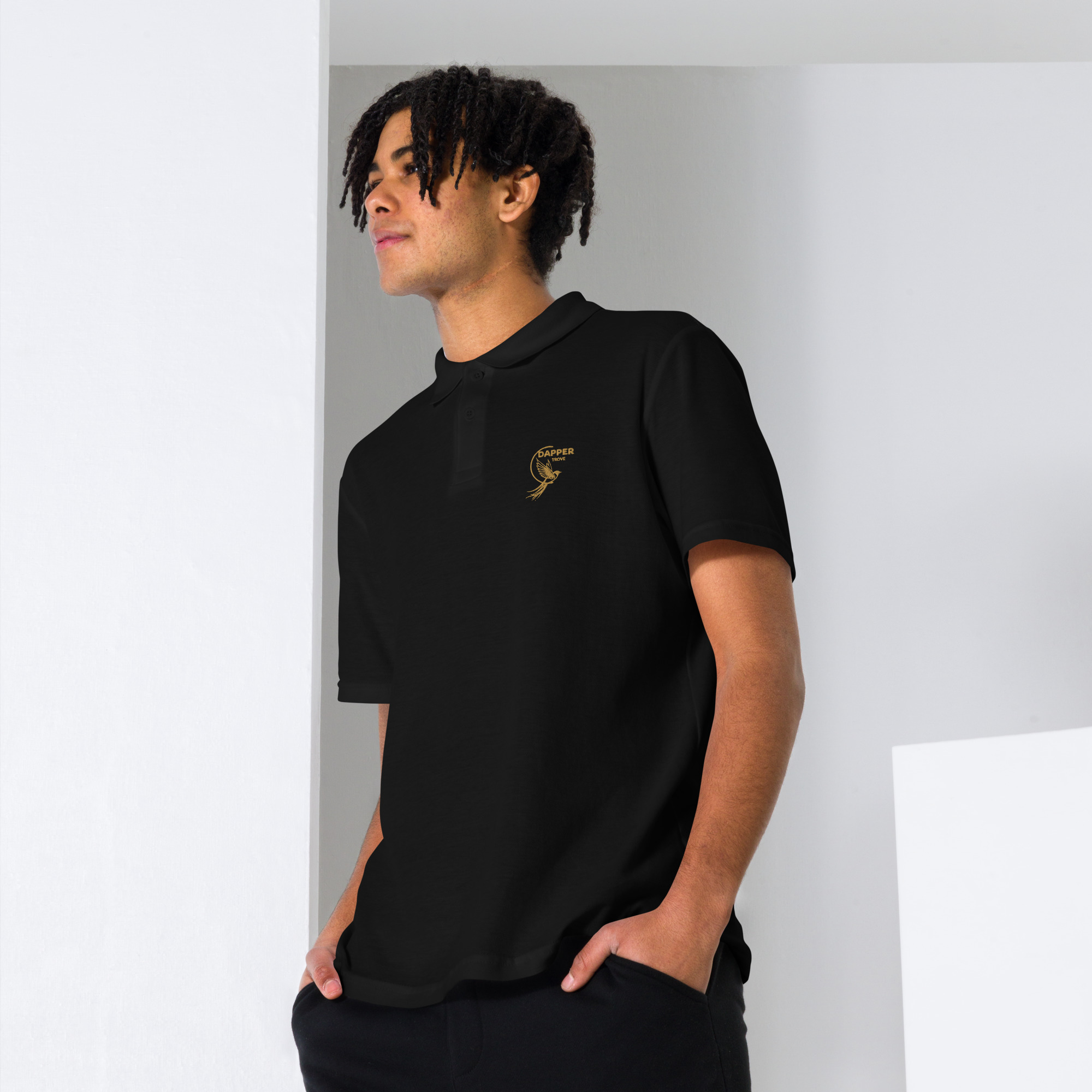 Unisex slim fit polo (All Over Print)