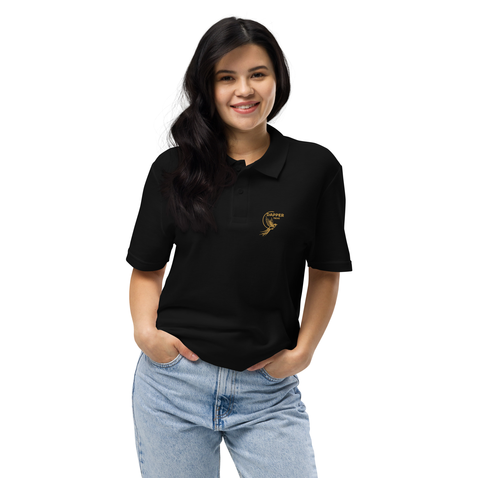 Unisex slim fit polo (All Over Print)