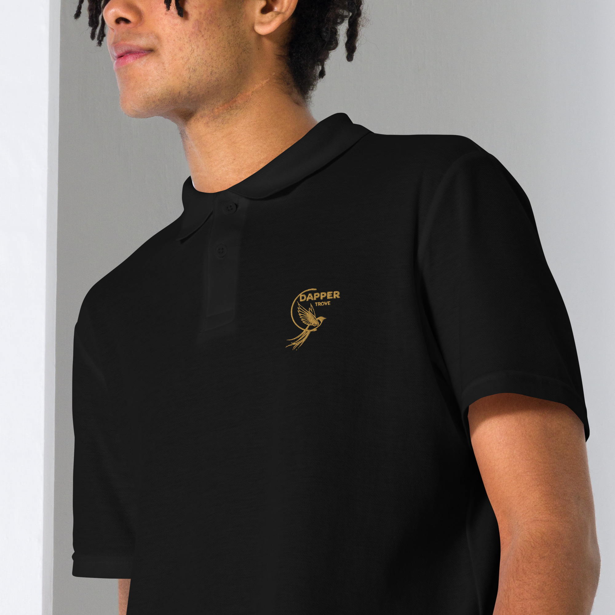 Unisex slim fit polo (All Over Print)