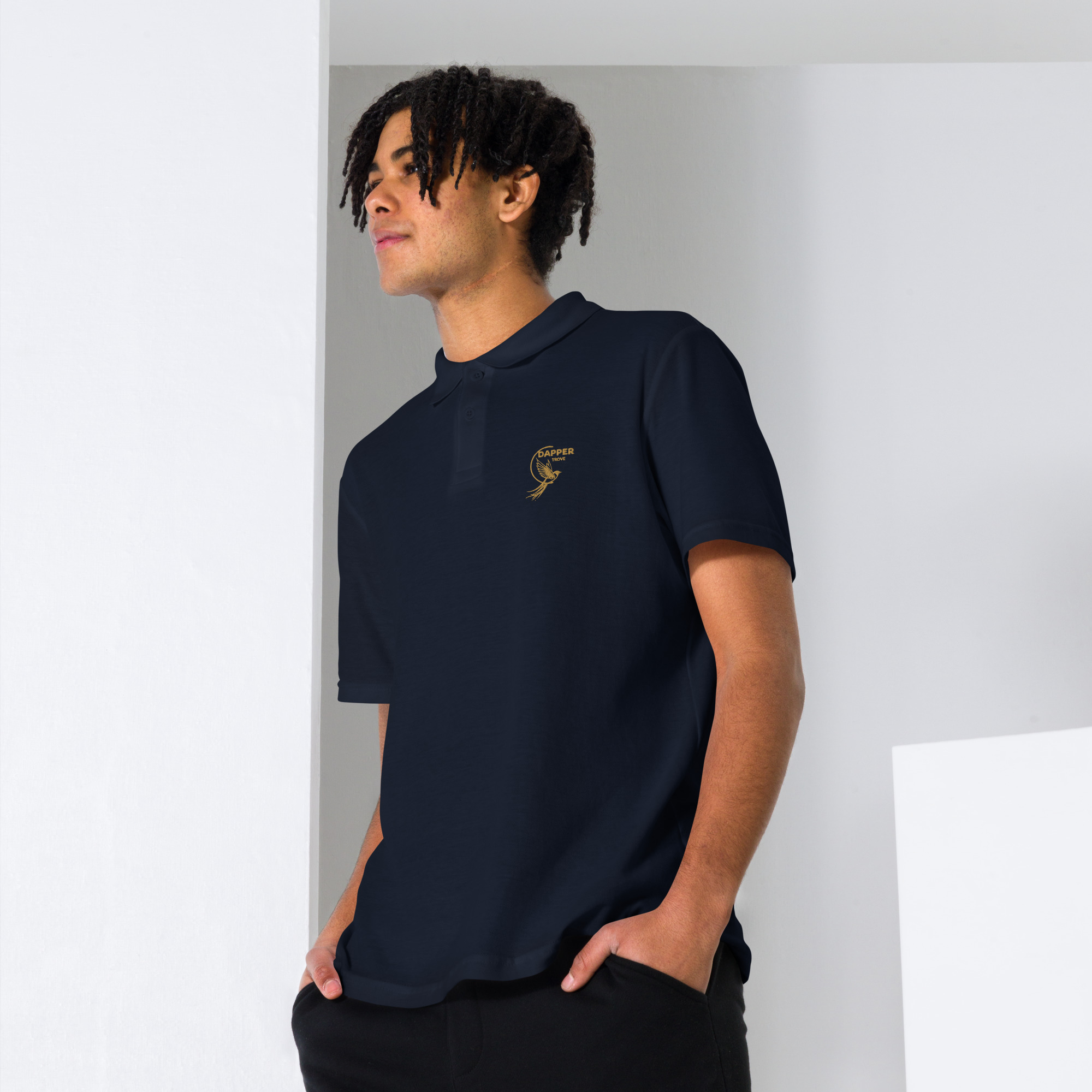 Unisex slim fit polo (All Over Print)