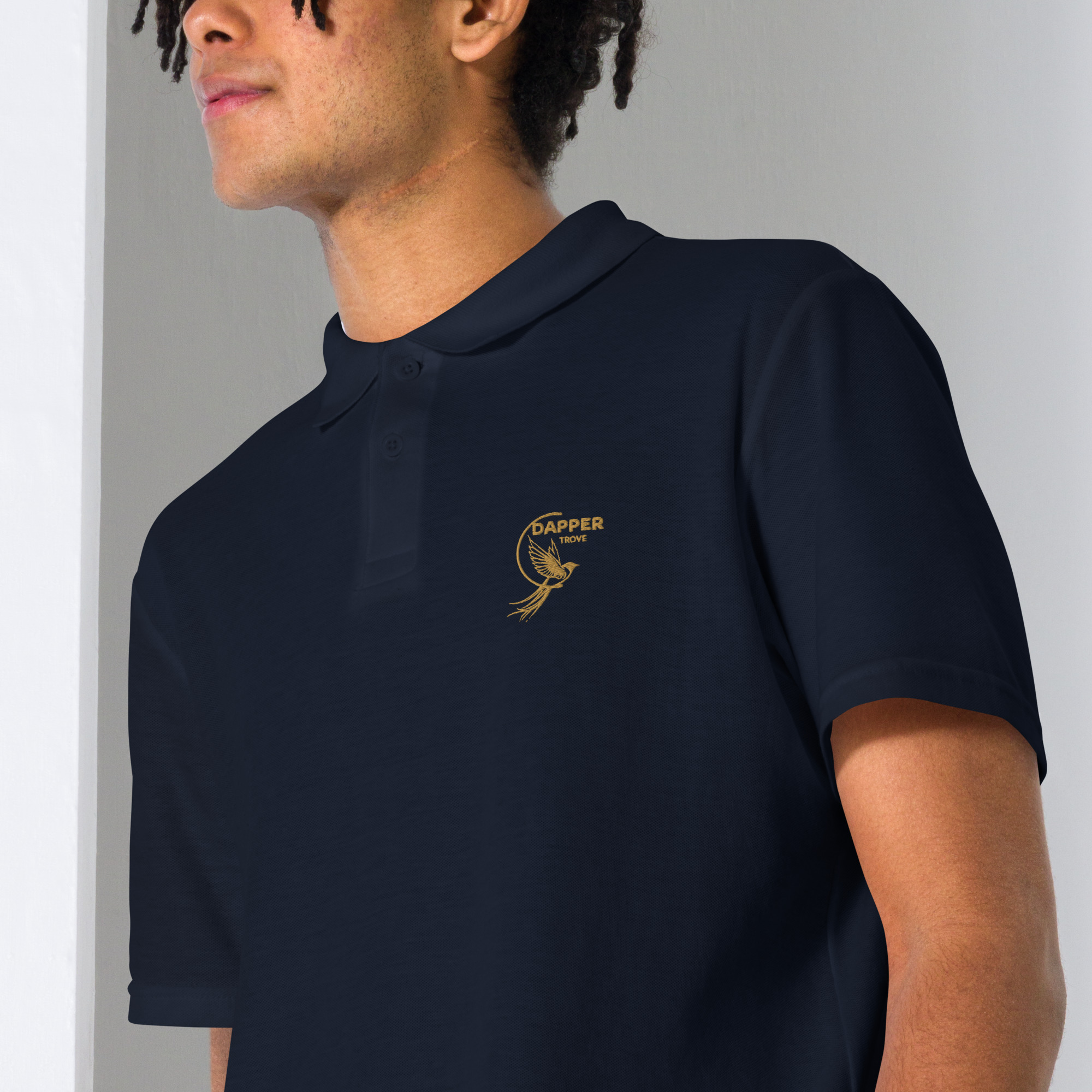 Unisex slim fit polo (All Over Print)
