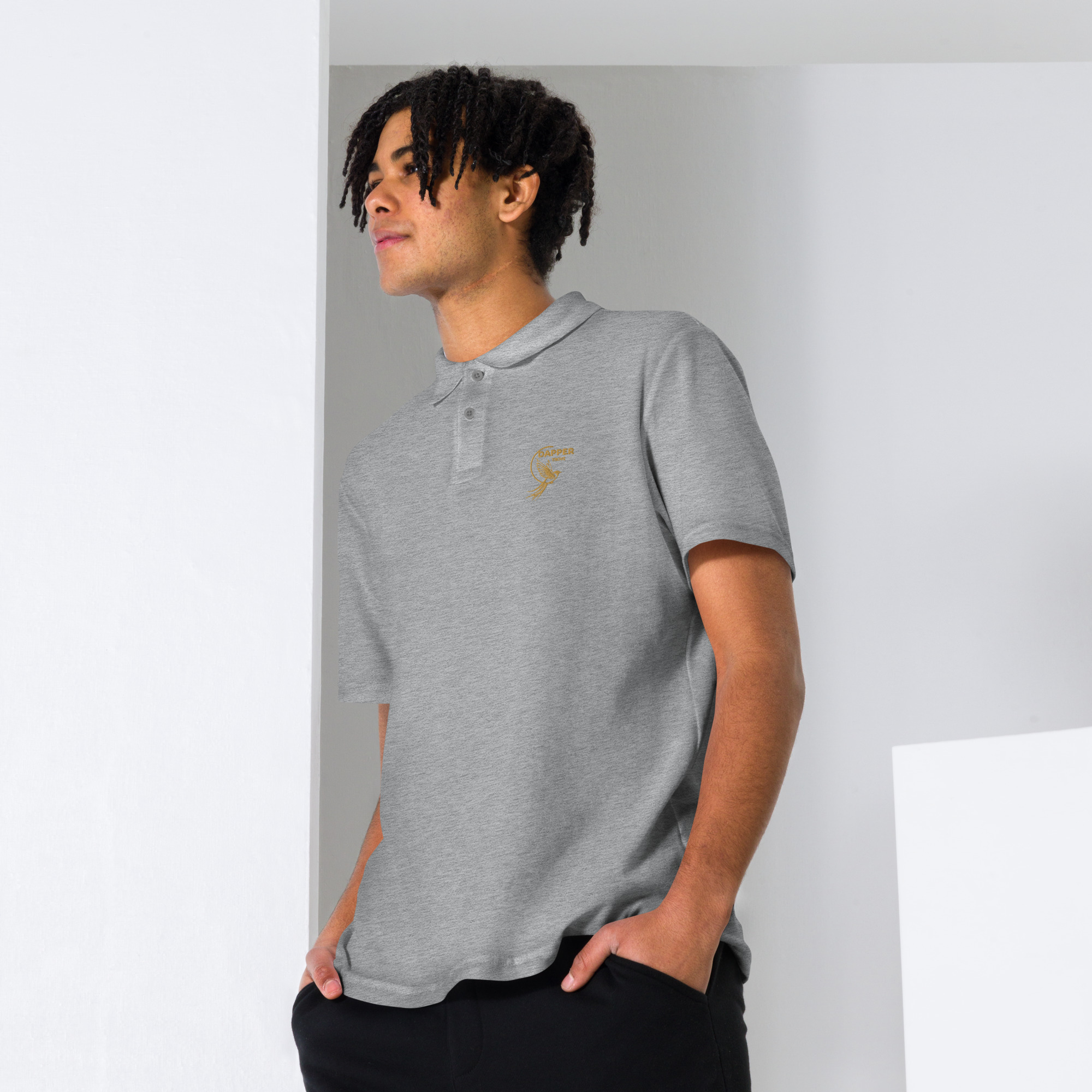 Unisex slim fit polo (All Over Print)