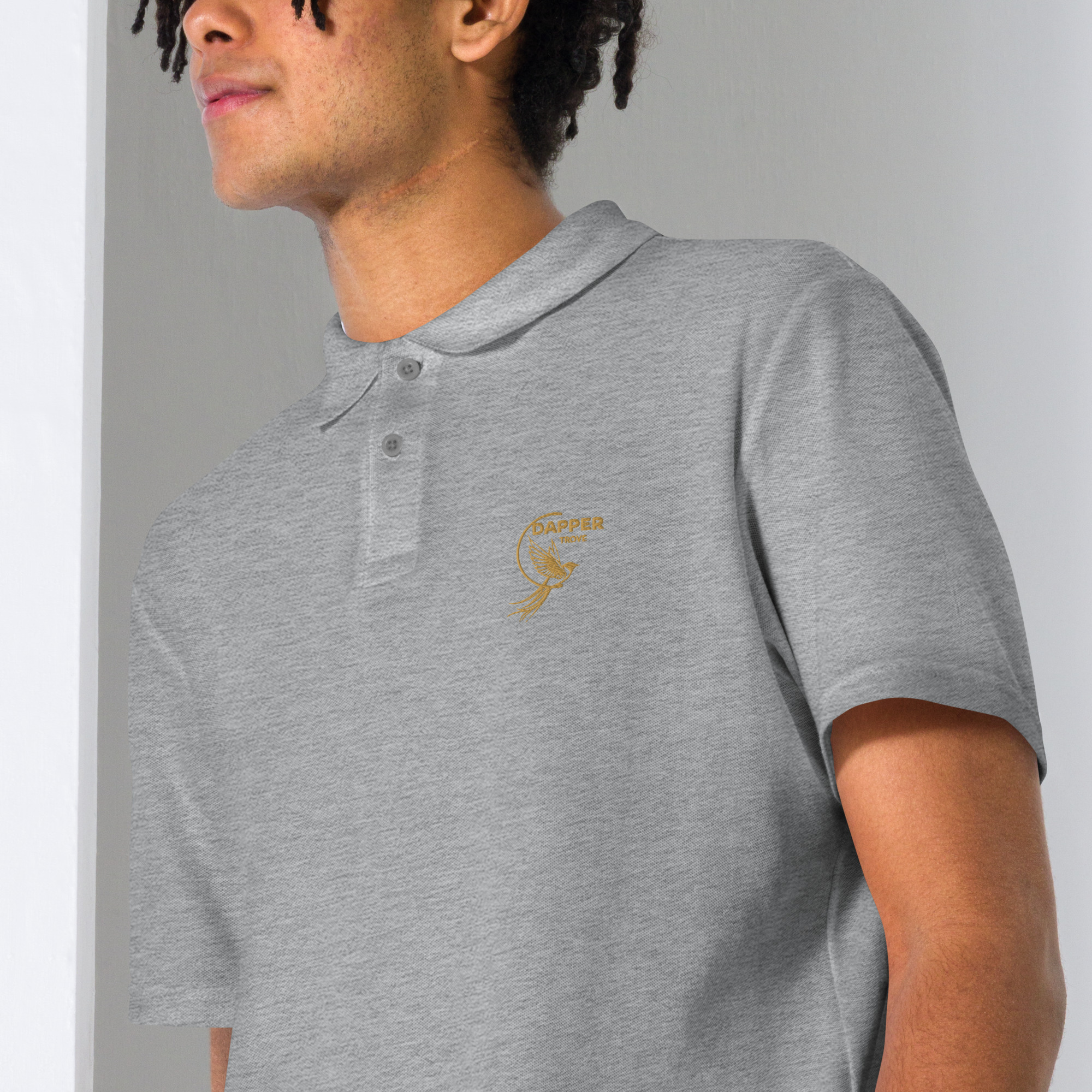 Unisex slim fit polo (All Over Print)