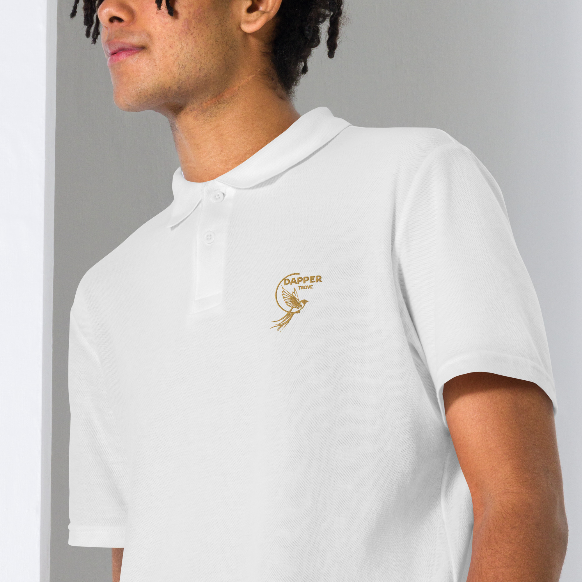 Unisex slim fit polo (All Over Print)