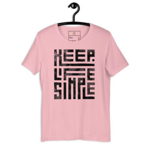 T-shirt (Keep Life Simple)