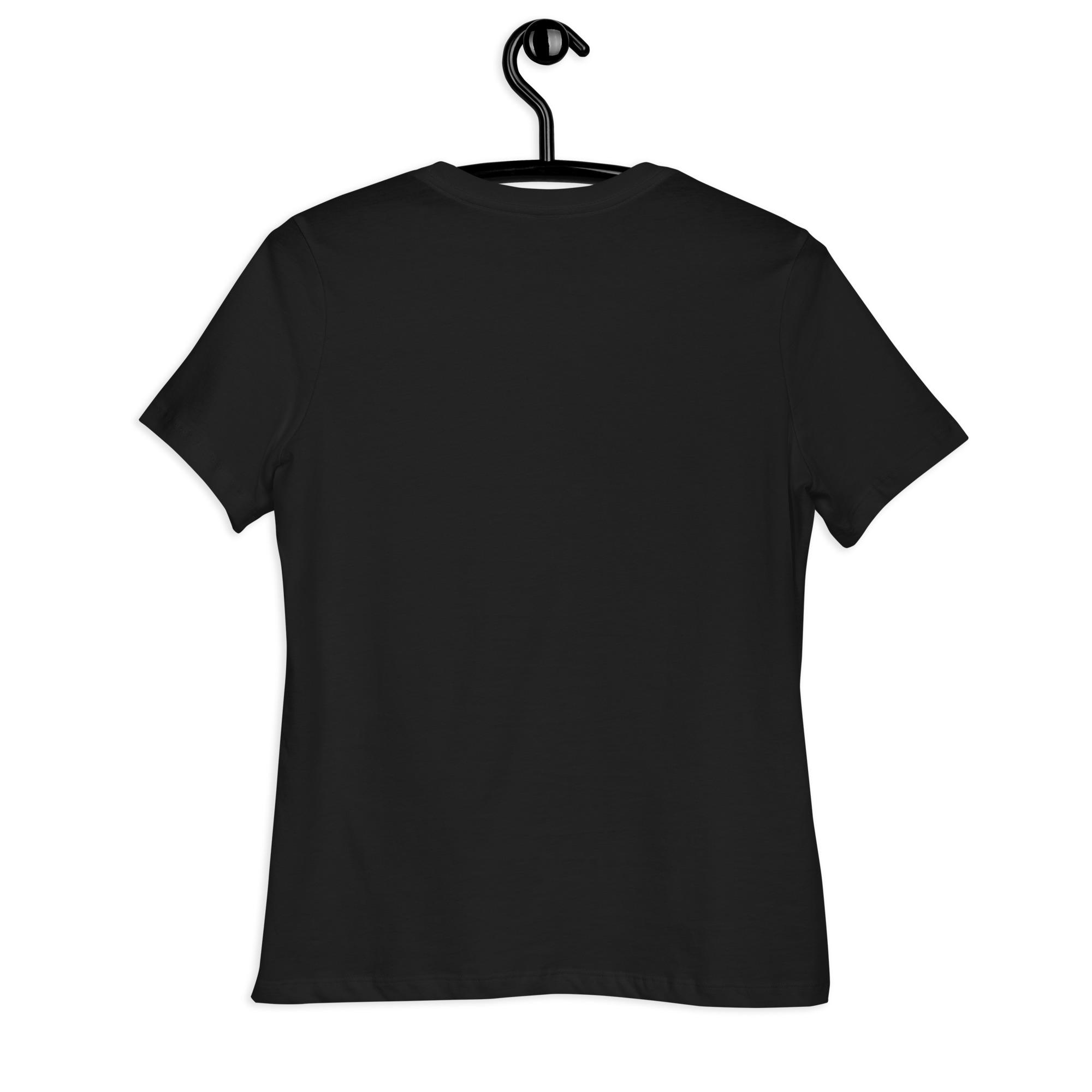 Women's Relaxed T-Shirt (Beautiful Cat with head phone)