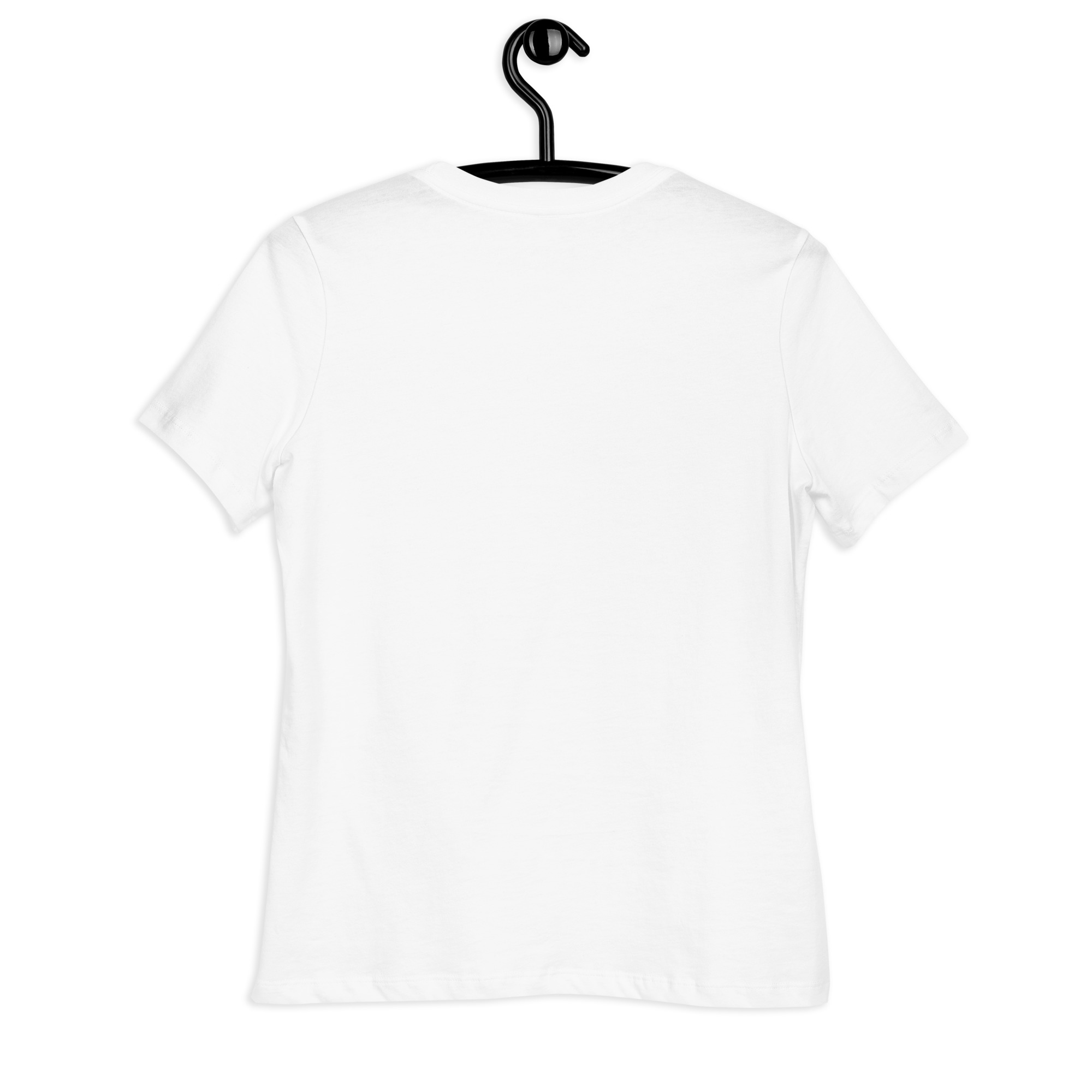 Women's Relaxed T-Shirt (Beautiful Cat with head phone)