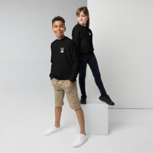 Youth crewneck sweatshirt (Woofing-Awesome)